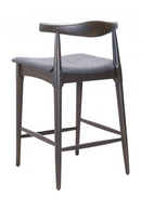 Dark Wooden Counter Stools (2) | OROA Modern Tuzka | Oroatrade.com