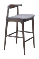 Dark Wooden Bar Stools (2) | OROA Modern Tuzka | Oroatrade.com