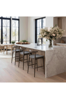 Dark Wooden Bar Stools (2) | OROA Modern Tuzka | Oroatrade.com