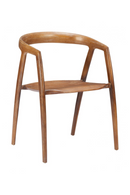 Elm Wood Dining Chairs (2) | OROA Modern Ziran | Oroatrade.com