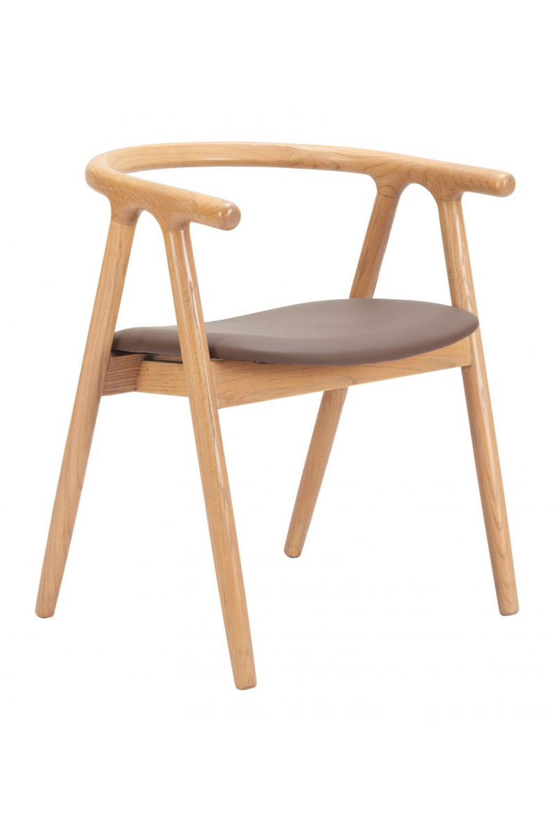 Whitewashed Elm Dining Chairs (2) | OROA Modern Peker