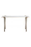 Rectangular White Marble Console Table | OROA Modern Rench | Oroatrade.com
