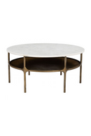 Brass Framed Marble Coffee Table | OROA Modern Bild | Oroatrade.com