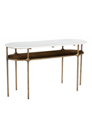 Oval White Marble Console Table | OROA Modern Bild | Oroatrade.com