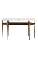 Oval White Marble Console Table | OROA Modern Bild | Oroatrade.com