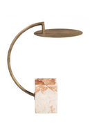 Curved Brass Side Table | OROA Modern Voler | Oroatrade.com