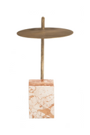 Curved Brass Side Table | OROA Modern Voler | Oroatrade.com