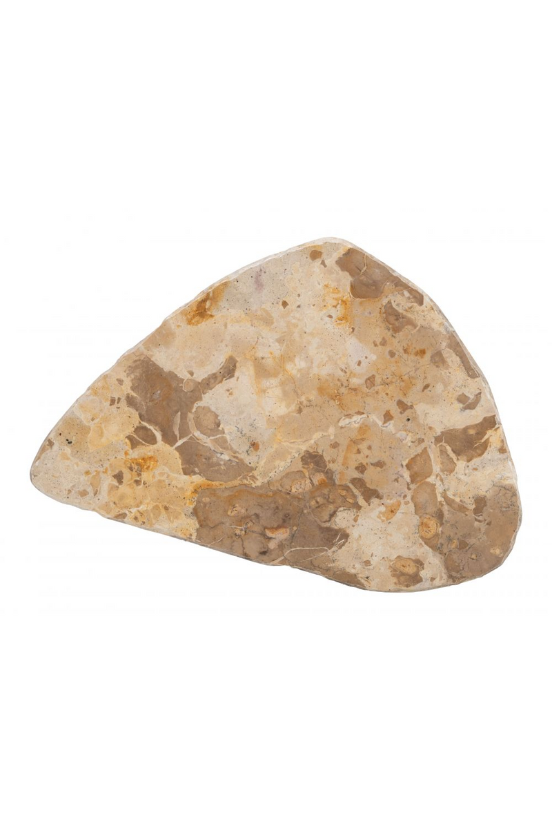 Organic-Shaped Marble Side Table | OROA Modern Surya | Oroatrade.com