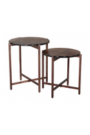 Black Cast Glass Coffee Tabled (2) | OROA Modern Gema | Oroatrade.com