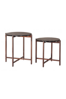 Black Cast Glass Coffee Tabled (2) | OROA Modern Gema | Oroatrade.com