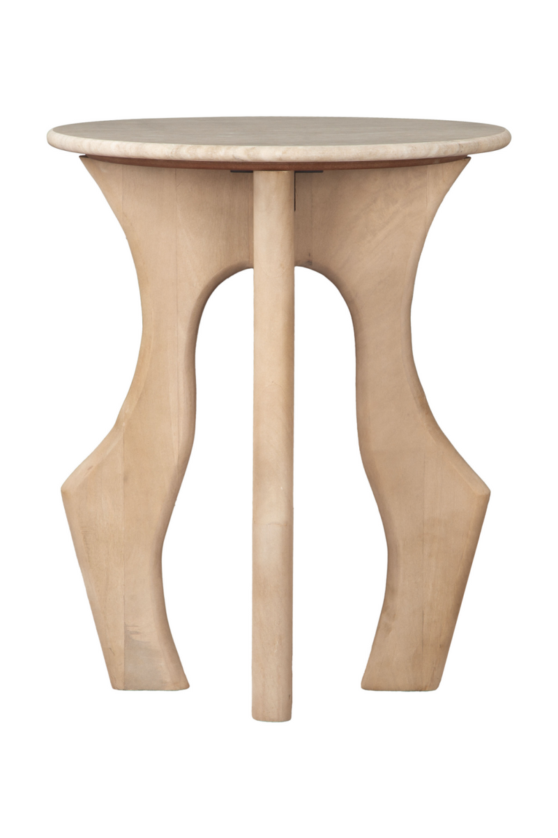 Natural Marble Side Table | OROA Modern Eda | Oroatrade.com