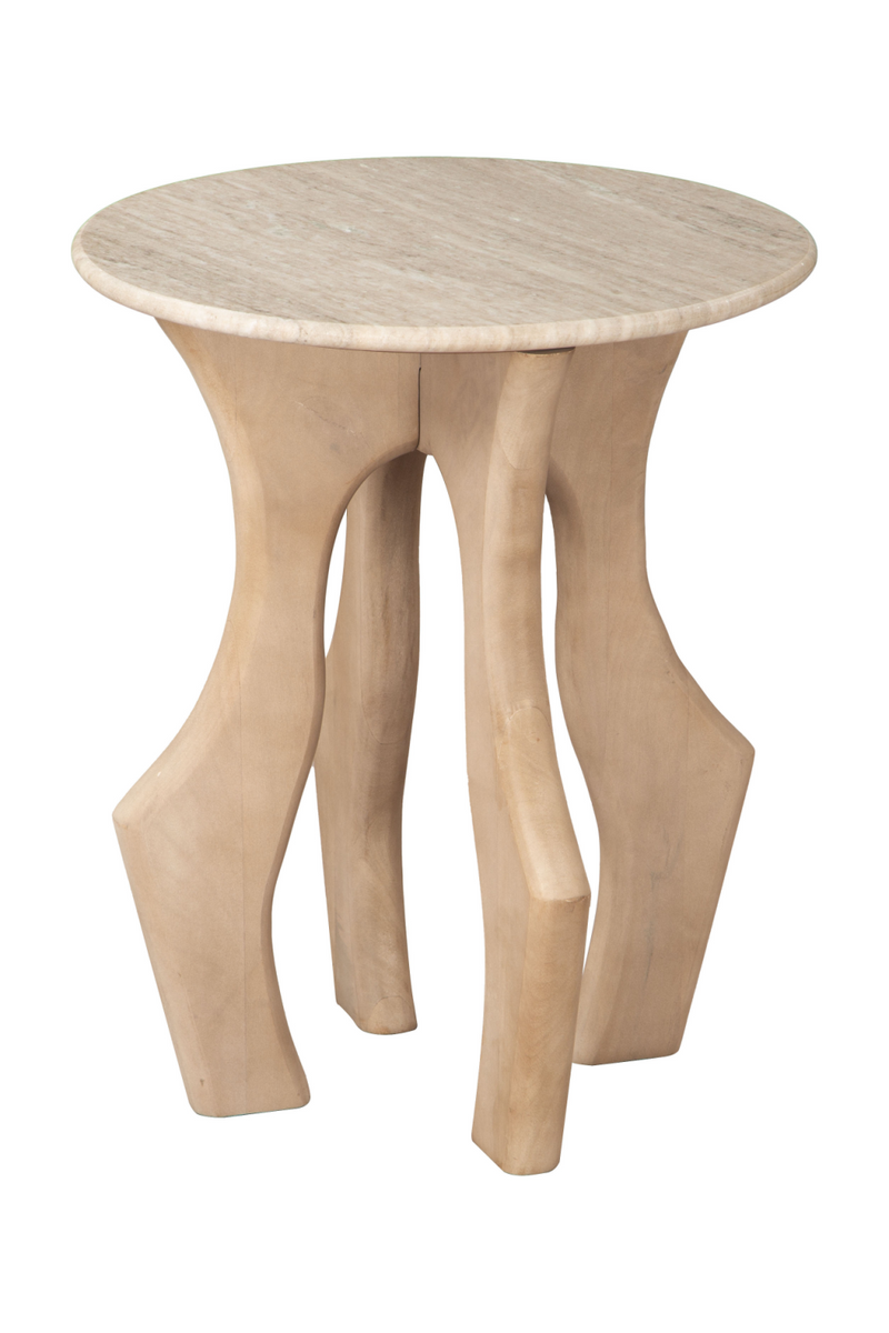 Natural Marble Side Table | OROA Modern Eda | Oroatrade.com