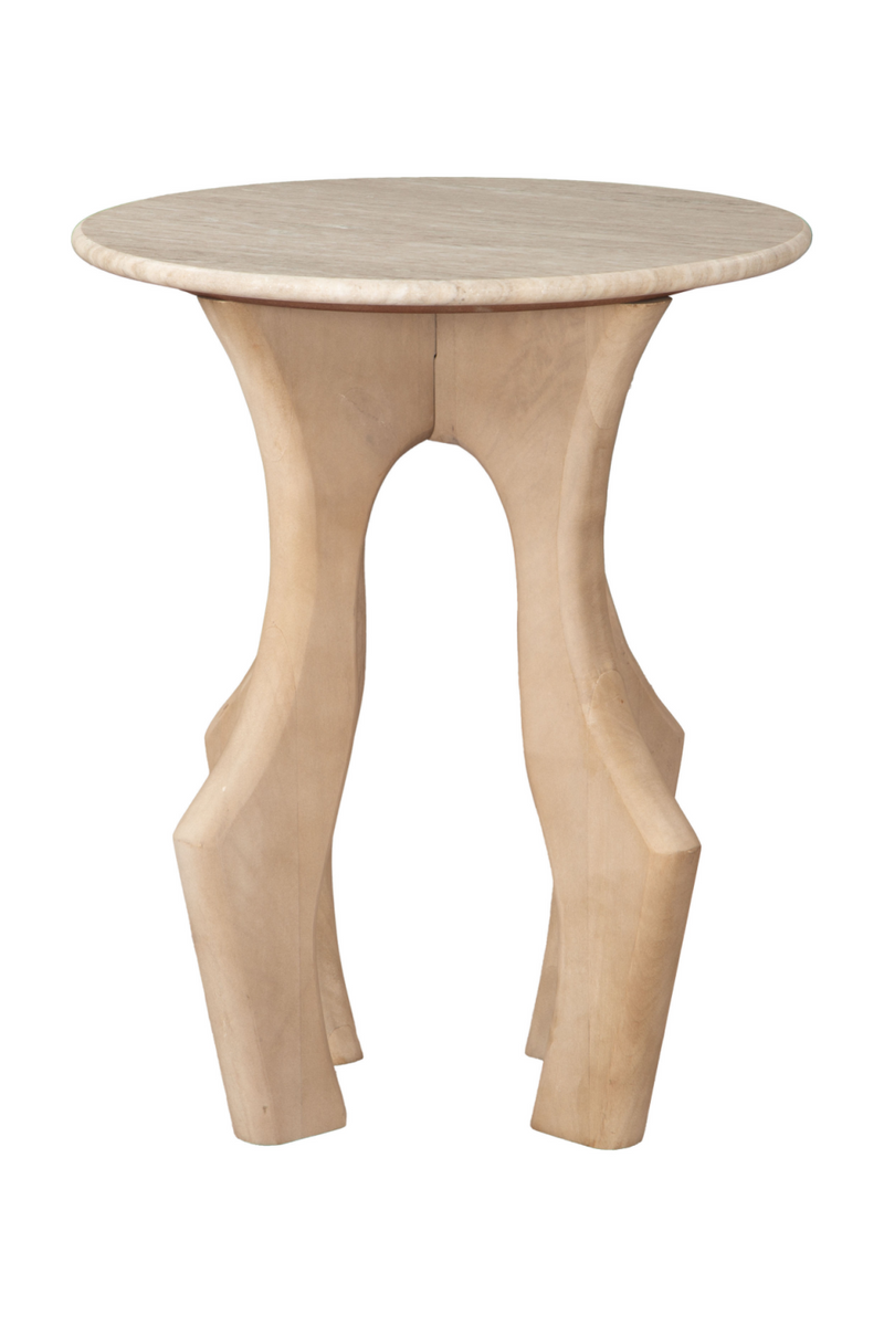 Natural Marble Side Table | OROA Modern Eda | Oroatrade.com