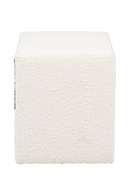 White Fabric 1-Drawer Nightstand | OROA Modern Barris | Oroatrade.com