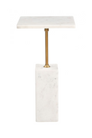 Square White Marble Side Table | OROA Modern Naht | Oroatrade.com