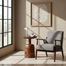 Mango Wood Modern Side Table | OROA Modern Kelk