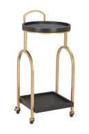 Black Oak Bar Cart | OROA Modern Zukei | Oroatrade.com