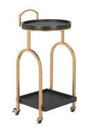 Black Oak Bar Cart | OROA Modern Zukei | Oroatrade.com