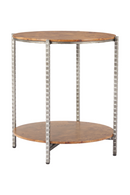 Burl Veneer 2-Layer Side Table | OROA Modern Adna | Oroatrade.com