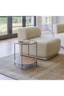 Burl Veneer 2-Layer Side Table | OROA Modern Adna | Oroatrade.com