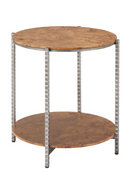 Burl Veneer 2-Layer Side Table | OROA Modern Adna | Oroatrade.com