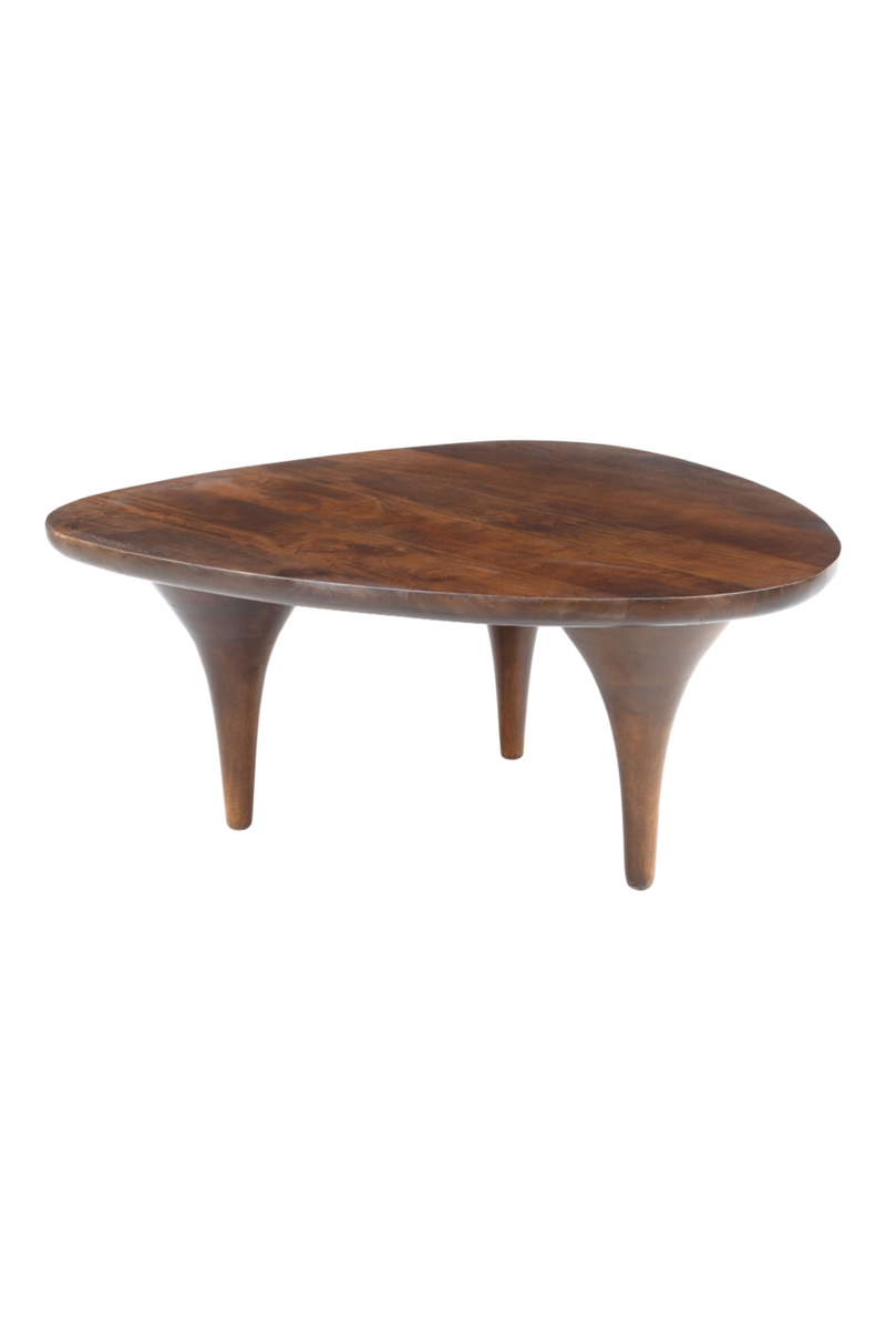 Walnut Finished Coffee Table | OROA Modern Spiker | Oroa.com