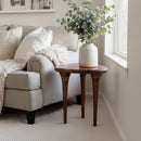 Walnut Finished Side Table | OROA Modern Spiker