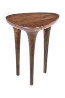 Walnut Finished Side Table | OROA Modern Spiker | Oroatrade.com
