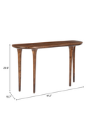 Walnut Finished Console Table | OROA Modern Spiker | Oroatrade.com