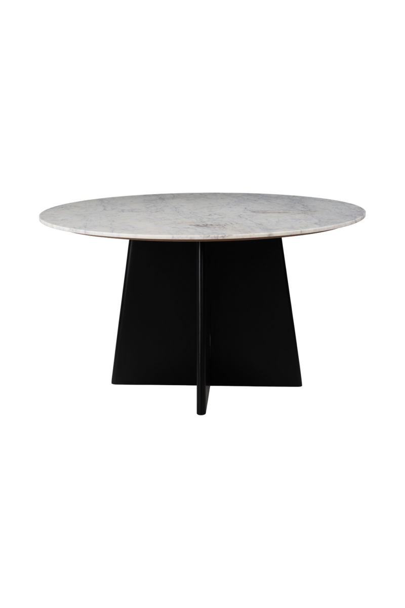 Round White Dining Table | OROA Modern Strela | Oroatrade.com