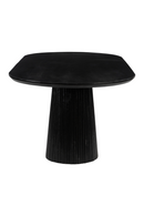 Black Mango Wood Dining Table | OROA Modern Sulco | Oroatrade.com