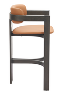 Wood Framed Brown Bar Stool | OROA Modern Shaili | Oroatrade.com