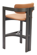 Wood Framed Brown Bar Stool | OROA Modern Shaili | Oroatrade.com