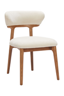 Wood Framed White Dining Chairs (2) | OROA Modern Cedar | Oroatrade.com