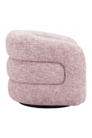Pink Tweed Swivel Chair | OROA Modern Refine | Oroatrade.com