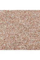 Speckled Brown Shearling Swivel Chair | OROA Modern Liva | Oroatrade.com