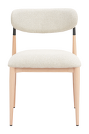 Gray Fabric Armless Dining Chairs (2) | OROA Modern Equinox | Oroatrade.com