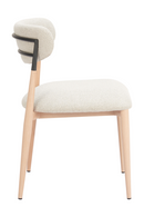 Gray Fabric Armless Dining Chairs (2) | OROA Modern Equinox | Oroatrade.com