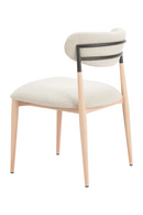 Gray Fabric Armless Dining Chairs (2) | OROA Modern Equinox | Oroatrade.com