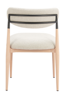 Gray Fabric Armless Dining Chairs (2) | OROA Modern Equinox | Oroatrade.com
