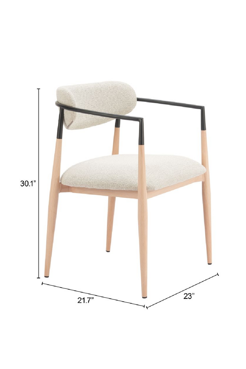 Gray Fabric Modern Dining Chair | OROA Modern Equinox | Oroatrade.com