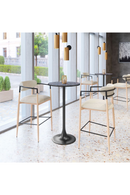 Gray Fabric Modern Bar Stool | OROA Modern Equinoxn | Oroatrade.com