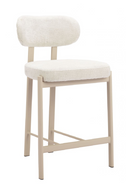 Gray Textured Weave Counter Stools (2) | OROA Modern Aurea | Oroatrade.com