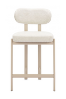 Gray Textured Weave Counter Stools (2) | OROA Modern Aurea | Oroatrade.com
