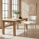 Gray Textured Weave Counter Stools (2) | OROA Modern Aurea