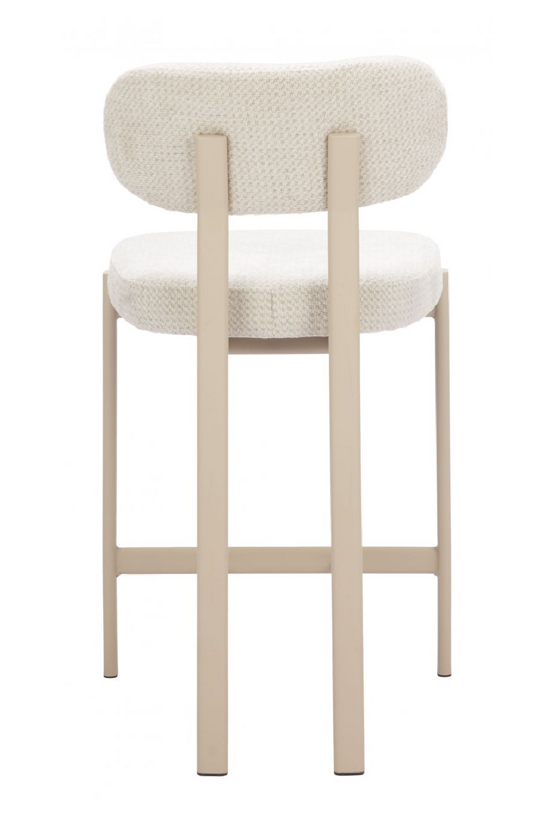 Gray Textured Weave Counter Stools (2) | OROA Modern Aurea | Oroatrade.com