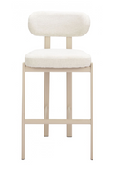 Gray Textured Weave Bar Stools (2) | OROA Modern Auream | Oroatrade.com
