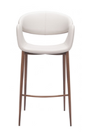 Beige Cut-Out Back Bar Stool | OROA Modern Limay | Oroatrade.com