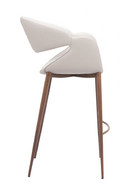 Beige Cut-Out Back Bar Stool | OROA Modern Limay | Oroatrade.com
