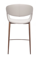 Beige Cut-Out Back Counter Stool | OROA Modern Limay | Oroatrade.com